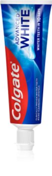 Colgate Advanced White Blegende tandpasta mod pletter på tandemaljen