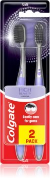 Colgate High Density Charcoal zubní kartáček soft 2 ks