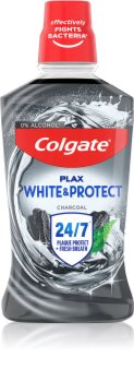Colgate Plax Charcoal bain de bouche anti-plaque dentaire pour des gencives saines sans alcool