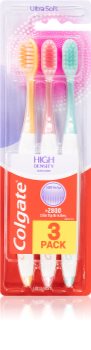 Colgate High Density 3 pack οδοντόβουρτσες 3 τεμάχια ύπερ-μαλακό