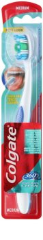 Colgate 360° Whole Mouth Clean escova de dentes medium