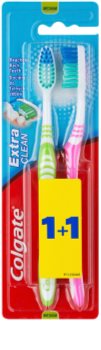 Colgate Extra Clean Zahnbürste Medium 2 pc