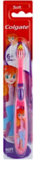 Colgate Kids 6+ Years escova de dentes para crianças soft