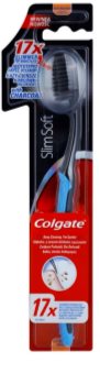 Colgate Slim Soft Charcoal brosse à dents au charbon actif soft