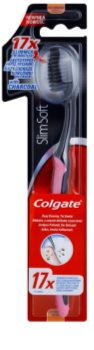 Colgate Slim Soft Charcoal Zahnbürste mit Aktivkohle weich