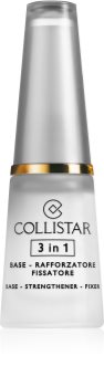 Collistar 3 In 1 Base, Strengthener & Fixer vernis à ongles fortifiant 3 en 1