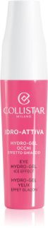 Collistar Idro-Attiva Eye Hydro-Gel ενυδατικό τζελ ματιών με αποτέλεσμα πάγου