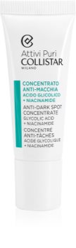 Collistar Pure Actives Anti-Dark Spot Concentrate Glycolic Acid + Niacinamide Ansigtsemulsion til korrektion af pigmentpletter