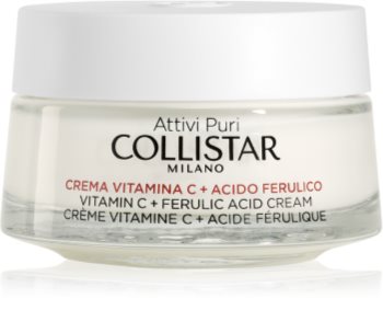 Collistar Attivi Puri® Vitamin C + Ferulic Acid Cream krem rozjaśniający z witaminą C