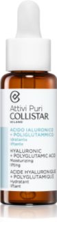 Collistar Attivi Puri Hyaluronic + Polyglutamic Moisturizing Lifting lifting Gesichtsserum mit Hyaluronsäure