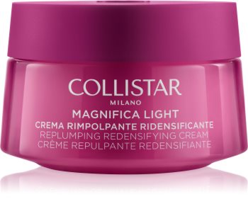 Collistar Magnifica Replumping Redensifying Cream Face and Neck Light crema de fata cu efect de fermitate pentru față și gât