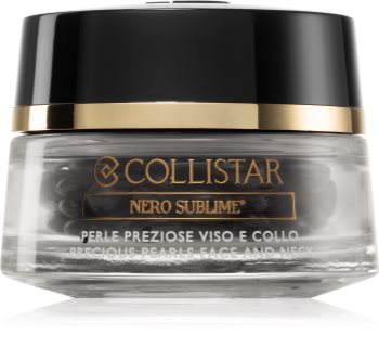 Collistar Nero Sublime® Precious Pearls Face and Neck sérum visage en capsules