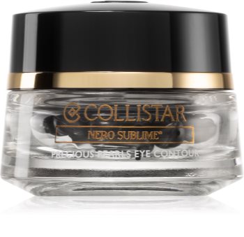 Collistar Nero Sublime® Precious Pearls Eye Contour συσφικτικός ορός για τα μάτια σε κάψουλες