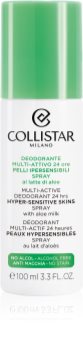 Collistar Special Perfect Body Multi-Active Deodorant Hyper-Sensitive Skin 24hrs Deodorant Spray für empfindliche Oberhaut