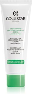 Collistar Special Perfect Body Multi-Active Deodorant 24 Hours кремовий антиперспірант для всіх типів шкіри