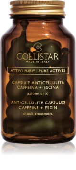 Collistar Pure Actives Anticellulite Capsules Caffeine+Escin Kofeiinikapselit Selluliitin Hoitamiseen