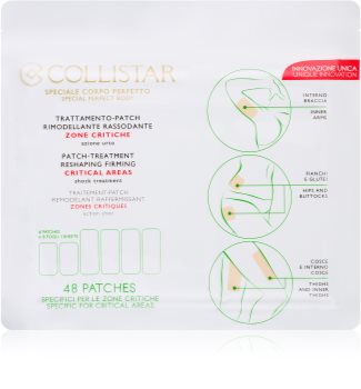 Collistar Special Perfect Body Patch-Treatment Reshaping Firming Critical Areas shaping patches voor probleempartijen