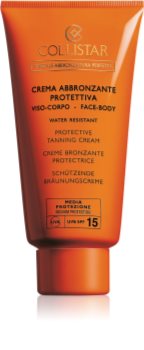 Collistar Special Perfect Tan Protective Tanning Cream προστατευτική αντηλιακή κρέμα SPF 15