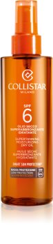 Collistar Special Perfect Tan Supertanning Moisturizing Dry Oil суха олійка для засмаги SPF 6