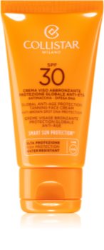 Collistar Special Perfect Tan Global Anti-Age Protection Tanning Face Cream Ikääntymistä Estävä Aurinkovoide SPF 30