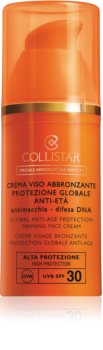 Collistar Special Perfect Tan Global Anti-Age Protection Tanning Face Cream αντηλιακή κρέμα κατά της γήρανσης της επιδερμίδας SPF 30