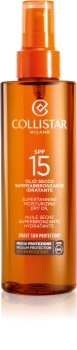 Collistar Special Perfect Tan Supertanning Moisturizing Dry Oil olej na opalování SPF 15