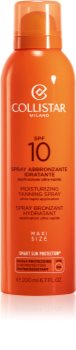 Collistar Special Perfect Tan Moisturizinig Tanning Spray napozó spray SPF 10