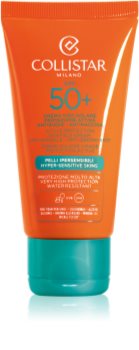 Collistar Special Perfect Tan Active Protection Sun Face Cream Anti-rynke solcreme SPF 50+