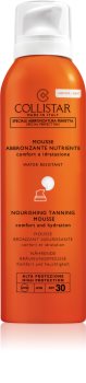 Collistar Special Perfect Tan Nourishing Tanning Mousse pjena za sunčanje za lice i tijelo SPF 30