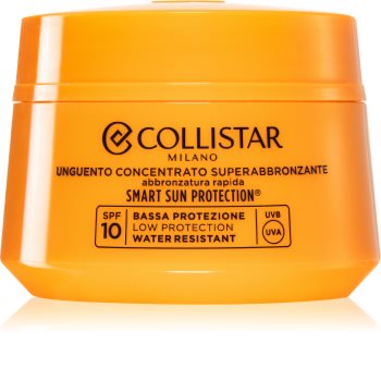 Collistar Smart Sun Protection Supertanning Concentrate Unguent SPF 10 koncentrált napozó készítmény SPF 10