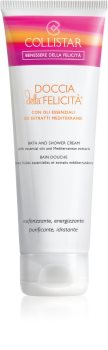Collistar Doccia della Felicitá Bath and Shower Cream sprchový krém s esenciálními oleji a výtažky ze středomořských rostlin