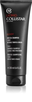 Collistar 3 in 1 Shower-Shampoo Express гель для душу для тіла та волосся