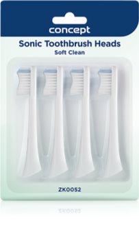 Concept Soft Clean ZK0052 dantų šepetėlio pakaitinės galvutės