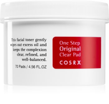Cosrx One Step Original čistiace tampóny na redukciu mastnoty pleti