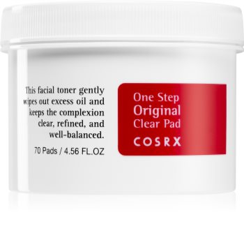 Cosrx One Step Original επιθέματα καθαρισμού για την  μείωση της λιπαρότητας του δέρματος