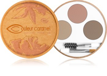 Couleur Caramel Eyebrow Kit Palette For Eyebrows Make - Up