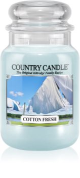 Country Candle Cotton Fresh αρωματικό κερί