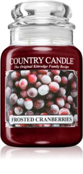 Country Candle Frosted Cranberries vonná sviečka