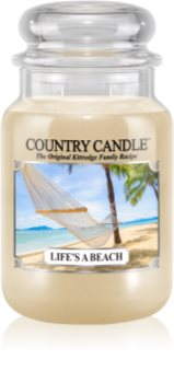 Country Candle Life's a Beach illatos gyertya