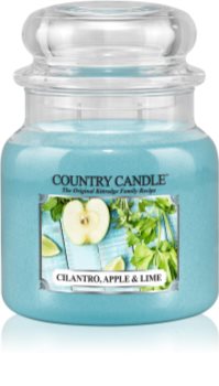Country Candle Cilantro, Apple & Lime Duftkerze