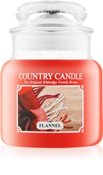 Country Candle Flannel bougie parfumée