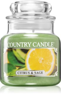 Country Candle Citrus & Sage vonná sviečka