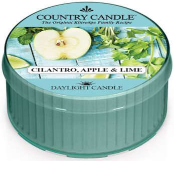 Country Candle Cilantro, Apple & Lime чаена свещ