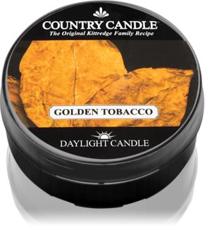 Country Candle Golden Tobacco vela do chá
