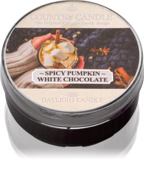 Country Candle Spicy Pumpkin White Chocolate teelicht
