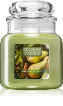 Country Candle Anjou & Allspice vonná sviečka stredná