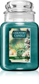 Country Candle Tinsel Thyme duftlys