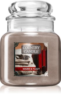 Country Candle Warm & Fuzzy illatos gyertya