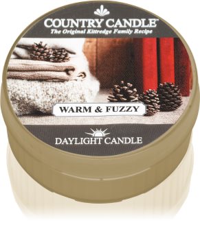 Country Candle Warm & Fuzzy vela do chá