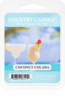 Country Candle Coconut Colada cera derretida aromatizante